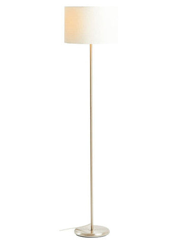 Forma Cream Waffle Effect Shade Floor Lamp
