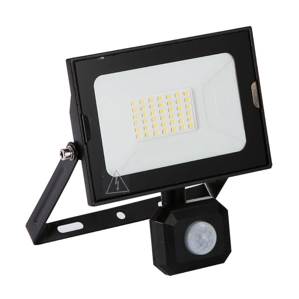 Pegasus Flood Light with PIR Motion Sensor 4000K Cool White IP65