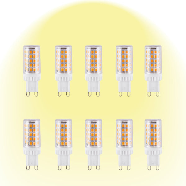 LED Capsule Bulb G9 Snap Fix 4.8W 500lm Pack of 10