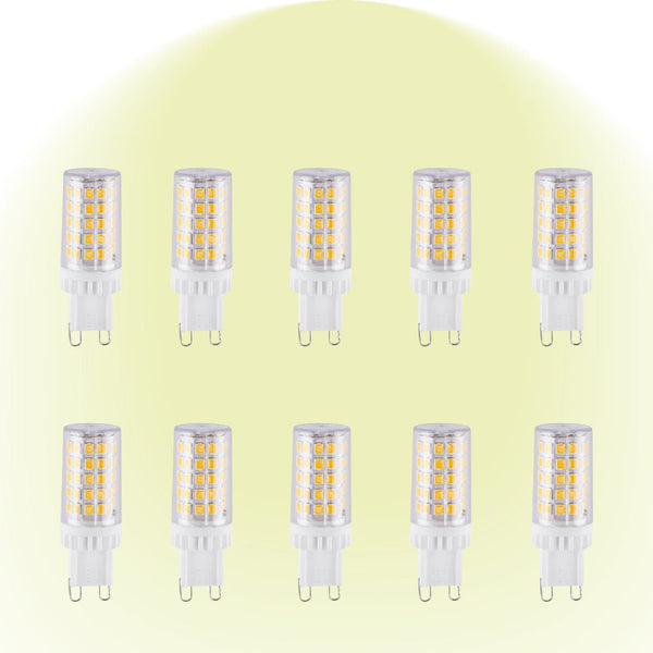 LED Capsule Bulb G9 Snap Fix 4.8W 500lm Pack of 10