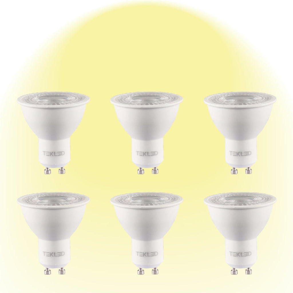 Lepus LED Spot Bulb PAR16 Dimmable GU10 7W Pack of 6