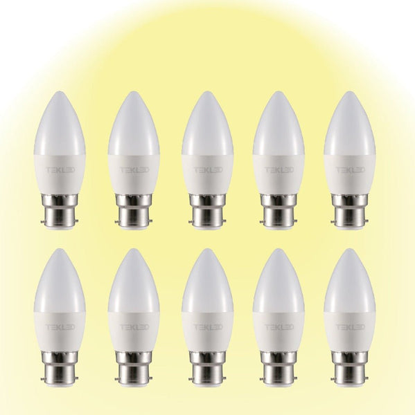 Cetus LED Candle Bulb C37 B22 Bayonet Cap 6W