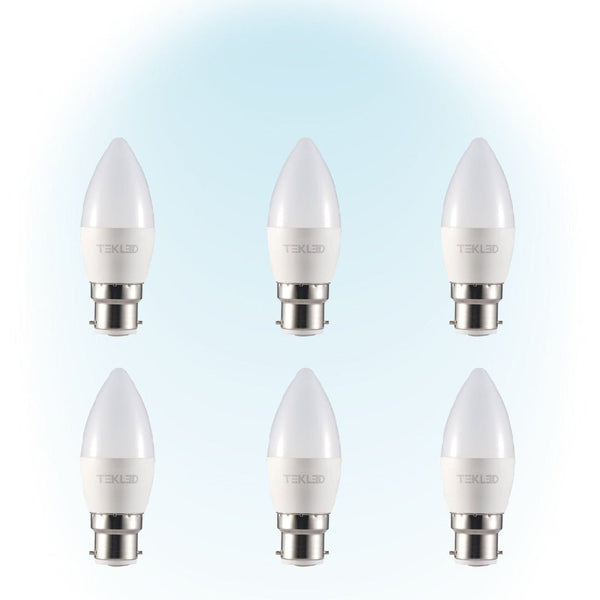 Cetus LED Candle Bulb C37 B22 Bayonet Cap 6W