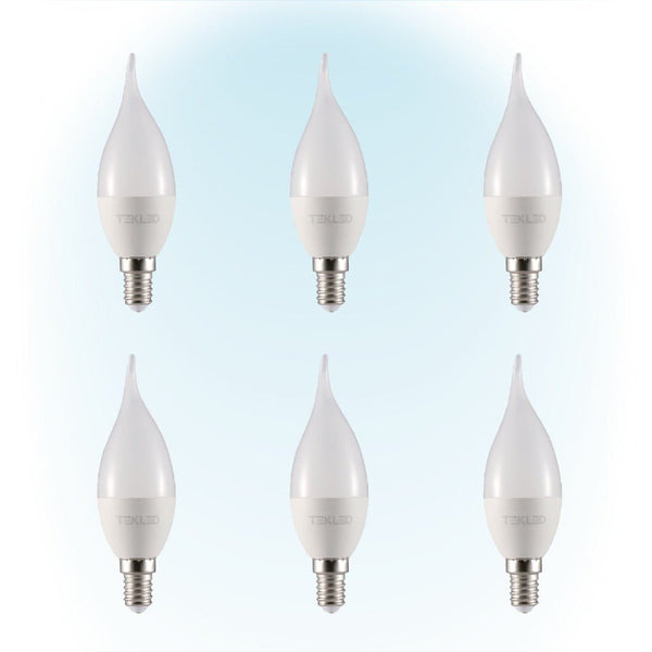 Pisces LED Candle Bulb C37 Tail E14 Small Edison Screw 6W