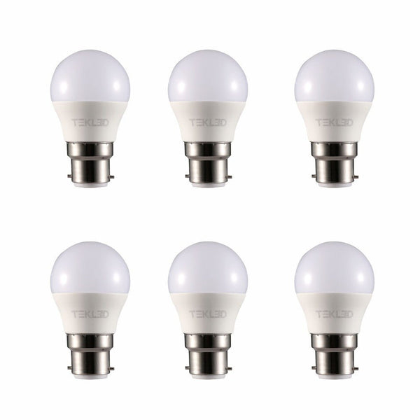 Ursa LED Golf Ball G45 B22 Bayonet Cap 5W Pack of 6
