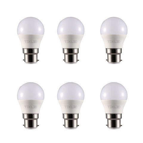 Ursa LED Golf Ball G45 B22 Bayonet Cap 5W Pack of 6