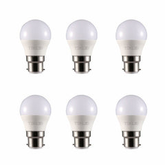 Ursa LED Golf Ball G45 B22 Bayonet Cap 5W Pack of 6