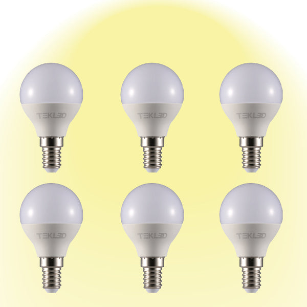 Canes LED Golf Ball Bulb P45 E14 Small Edison Screw 6W
