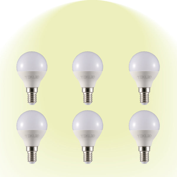 Canes LED Golf Ball Bulb P45 E14 Small Edison Screw 6W