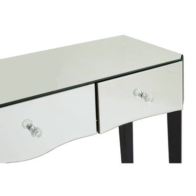 Gabriella Mirrored 3 Drawer Console Table