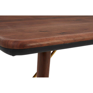 Kenso Walnut Wood Rectangular Dining Table