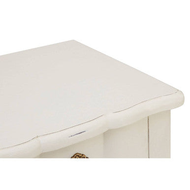 Loire 5 Drawer Small Chest White
