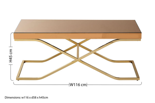 Kensington Townhouse Light Brown Coffee Table