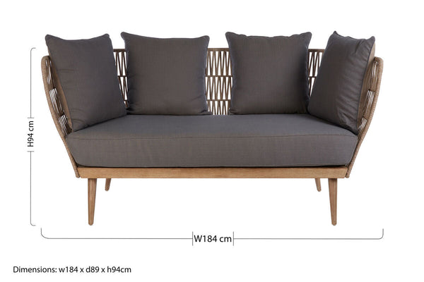 Opus 2 Seat Rope Sofa