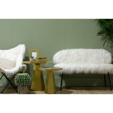 Titan Large Hexagon End Table