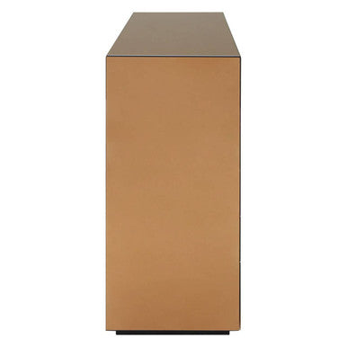 Brown Tinted Mirror Console Table | Roza