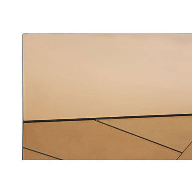 Brown Tinted Mirror Console Table | Roza