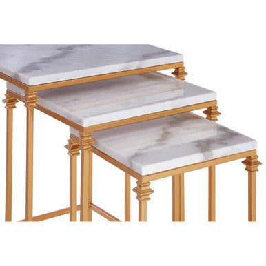 Avantis Set Of 3 Square Side Tables