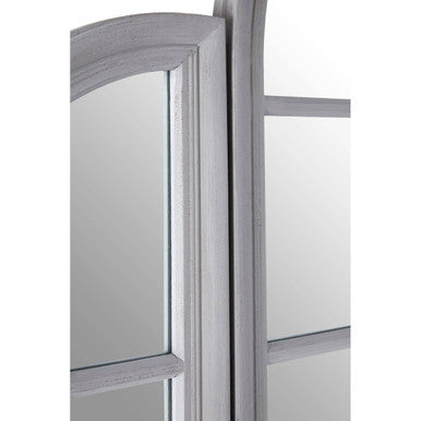 Grey Finish Dressing Table Mirror | Fret