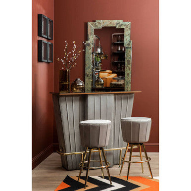 Riza Rectangular And Cut Out Frame Wall Mirror