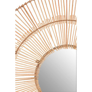 Batu Natural Rattan Wall Mirror