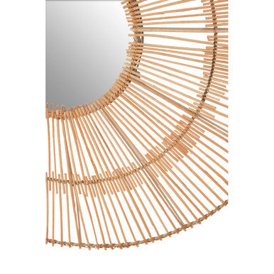 Batu Natural Rattan Wall Mirror