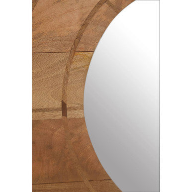 Mango Wood Square Wall Mirror | Sona