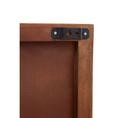 Mango Wood Square Wall Mirror | Sona