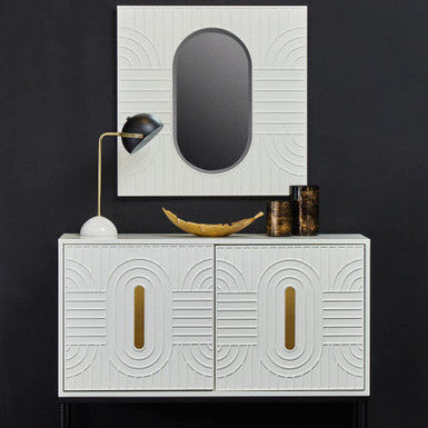 Off White Wall Mirror | Danta