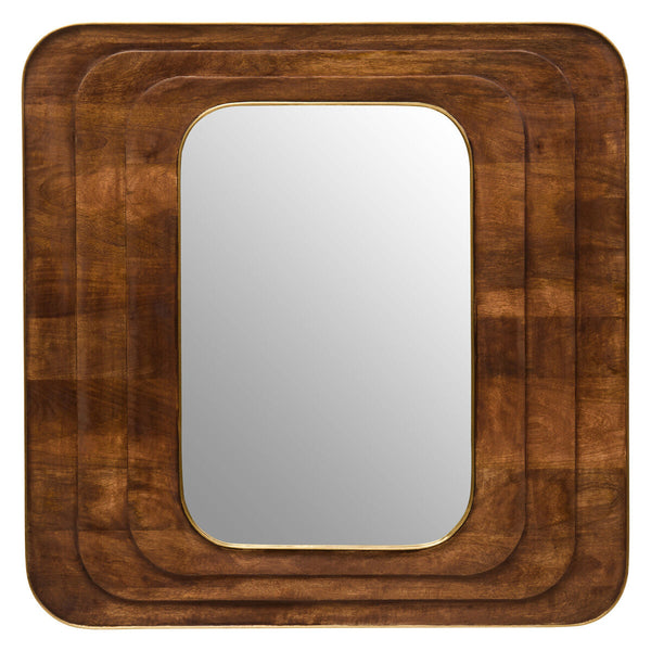 Mango Wood Carved Wall Mirror | Sangar