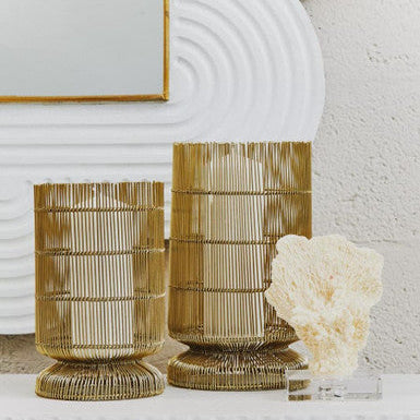 Martina Small Wire Candle Holder