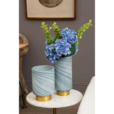 Cleo Large Grey Vase
