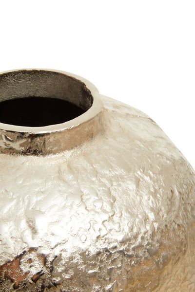Dion Large Ombre Silver and Gold Finish Vase