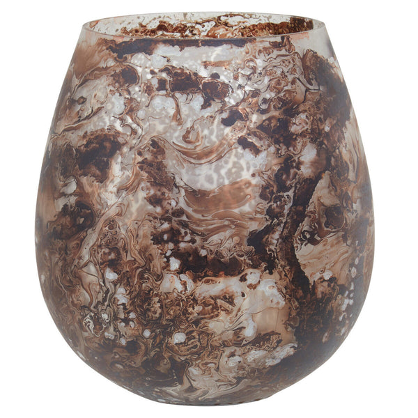 Garan Brown Large Candle Holder