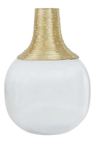 Glynn Glass And Gold Small Vase