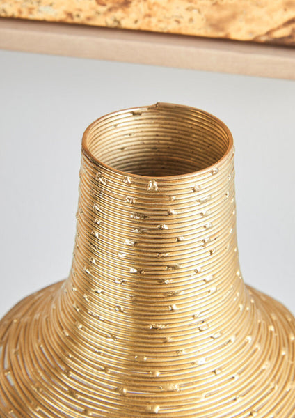 Glynn Glass And Gold Small Vase