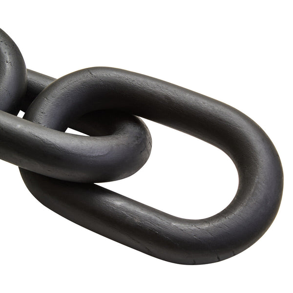 Black Wood 5 Link Table Decor Chain | Cato