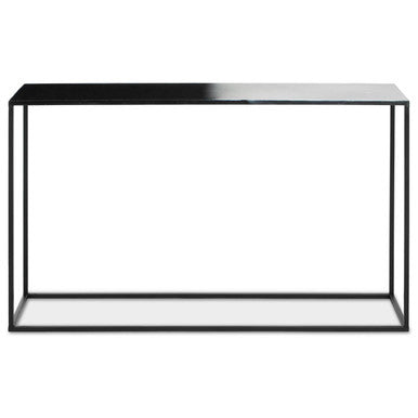 Ramus Black and White Ombre Finish Console Table