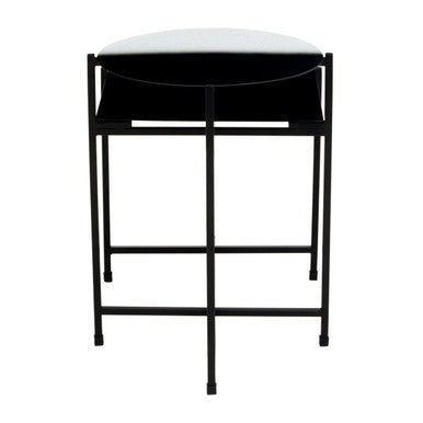 Ramus Black and White Ombre Finish 2 Tier Side Table