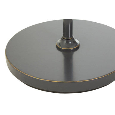 Hampstead Black Finish Floor Lamp With Hints of Gold