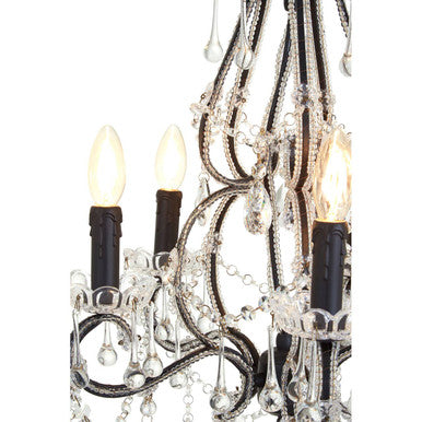 Kensington Townhouse 5 Bulbs Chandelier