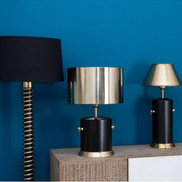 Drum Shade Table Lamp | Melvin