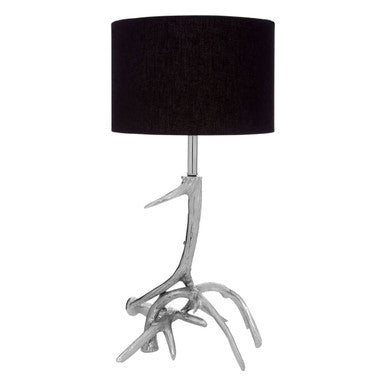 Stag Table Lamp with Antler Base