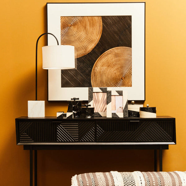 Curved Table Lamp with Marble Base | Murdoch
