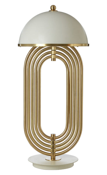Table Lamp with White Shade | Metropolis