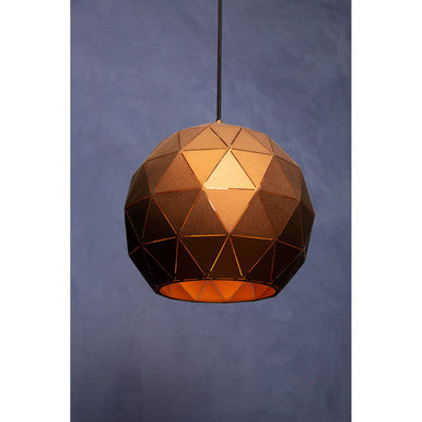 Mateo Medium Coffee Finish Pendant Light