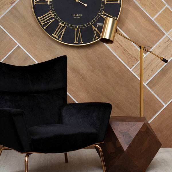 Gold Floor Lamp | Mano
