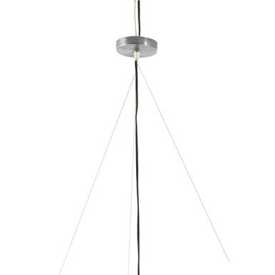 Cream Leather Ceiling Light | Hestina
