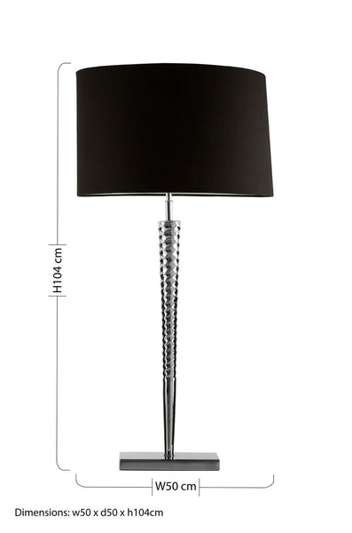 Table Lamp with Screw Shaped Base | Skye