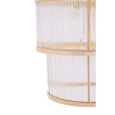 Salasco 3 Tier Gold Finish Glass Chandelier